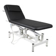 ActiveShop 079 1-Motor Electric Massage Bed Black - full product view at an angle on a white background