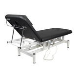 ActiveShop 079 1-Motor Electric Massage Bed Black - full product view on a white background