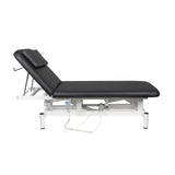 ActiveShop 079 1-Motor Electric Massage Bed Black - full product view on a white background