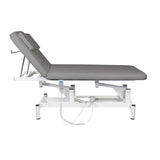 ActiveShop 079 1-Motor Electric Massage Bed Grey - full product view on a white background