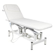 ActiveShop 079 1-Motor Electric Massage Bed White - full product view at an angle on a white background