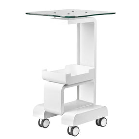ActiveShop 082 Beauty Trolley For Salon Devices - front view showing the storage and construction details