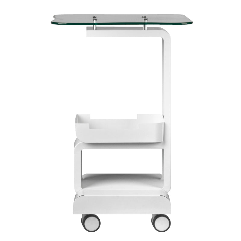 ActiveShop 082 Beauty Trolley For Salon Devices - front view showing the storage and construction details