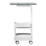 ActiveShop 082 Beauty Trolley For Salon Devices - front view showing the storage and construction details