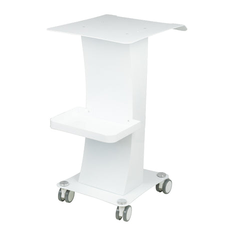 ActiveShop 091 Mobile Beauty Trolley For Salon Devices - front view showing the storage and construction details
