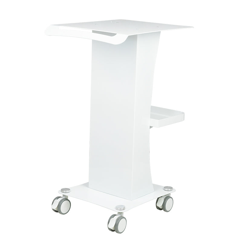 ActiveShop 091 Mobile Beauty Trolley For Salon Devices - front view showing the storage and construction details