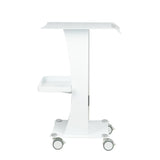 ActiveShop 091 Mobile Beauty Trolley For Salon Devices - front view showing the storage and construction details