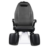 ActiveShop 112 Hydraulic Pedicure Bed Black - close-up of the upholstery and adjustment details