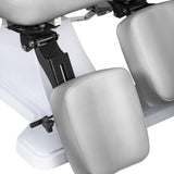 ActiveShop 112 Hydraulic Podiatry Chair Grey - displayed in a professional treatment-room setting