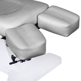 ActiveShop 112 Hydraulic Podiatry Chair Grey - displayed in a professional treatment-room setting