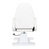 ActiveShop 112 Hydraulic Podiatry Chair White - close-up of the upholstery and adjustment details