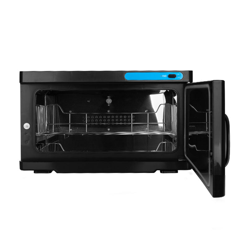 ActiveShop 16L UV-C Towel Warmer & Steriliser Black - towel warmer cabinet isolated on a white background