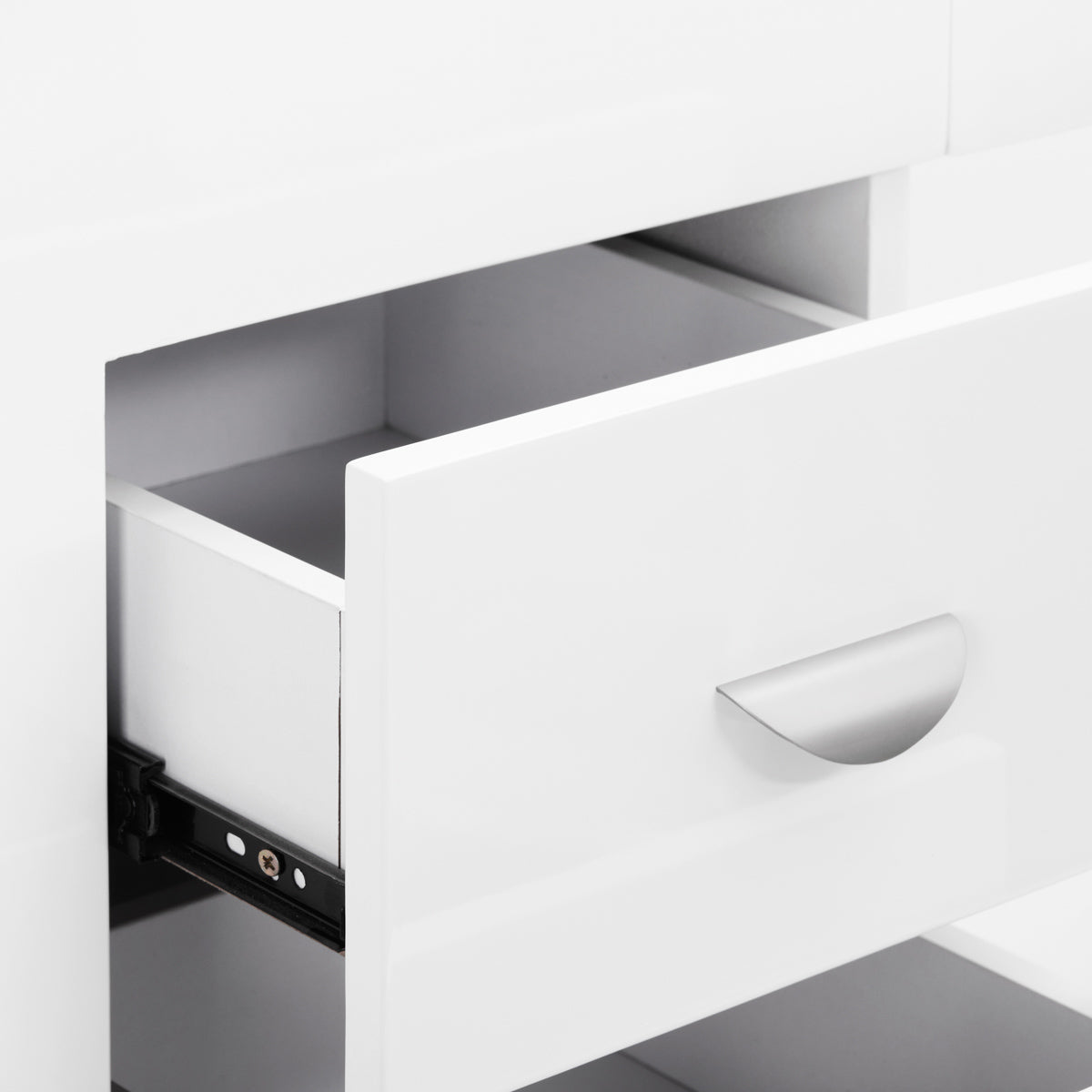 ActiveShop 314 Manicure Desk White - displayed in a professional treatment-room setting