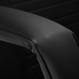 ActiveShop 557A Beauty Bed With Two Storage Trays Black - close-up of the upholstery and construction details