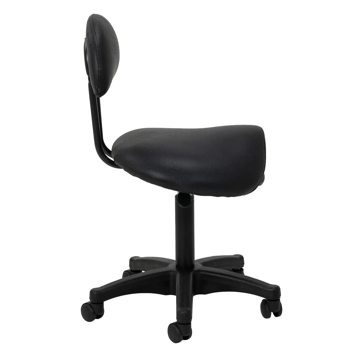 ActiveShop 6001 Beauty Chair Black - full product view on a white background