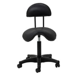 ActiveShop 6001 Beauty Chair Black - full product view on a white background