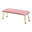 ActiveShop 6M Manicure Hand Rest Gold & Pink - isolated on a white background