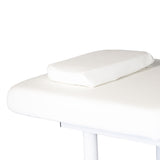 ActiveShop 812 Basic Folded Massage Bed White - full product view on a white background
