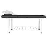 ActiveShop 812 Basic Massage Bed Black - full product view on a white background