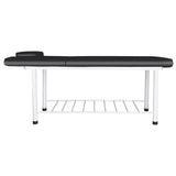 ActiveShop 812 Basic Massage Bed Black - full product view on a white background