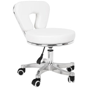 ActiveShop 9266 Beauty Chair White - full product view at an angle on a white background