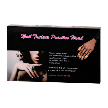 ActiveShop 95 Manicure Practice Hand - isolated on a white background
