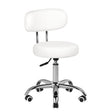 ActiveShop A-007 Beauty Chair White - full product view at an angle on a white background