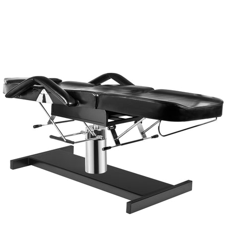ActiveShop A-210 Hydraulic Beauty Bed Black - full product view on a white background