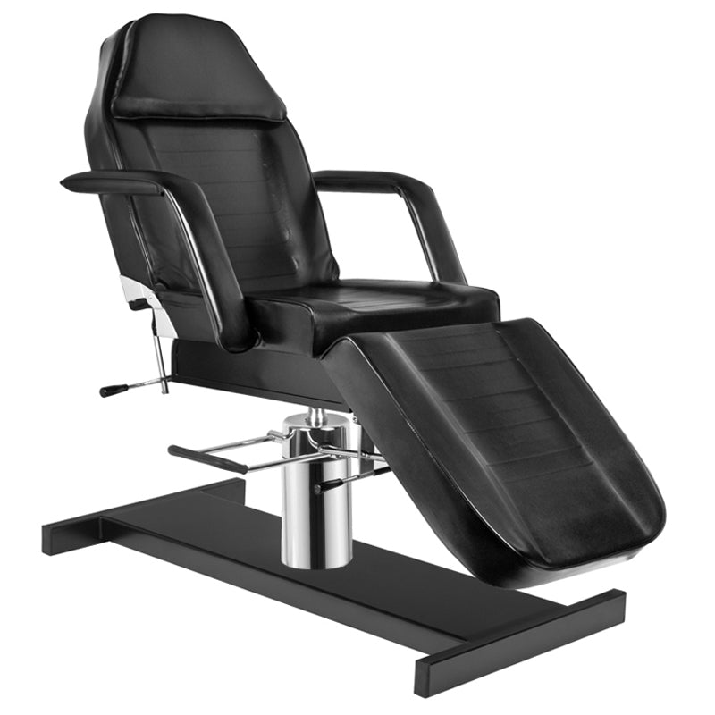 ActiveShop A-210 Hydraulic Beauty Bed Black - full product view on a white background