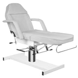 ActiveShop A-210 Hydraulic Beauty Bed Grey - full product view on a white background