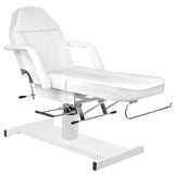 ActiveShop A-210 Hydraulic Beauty Bed White - full product view on a white background