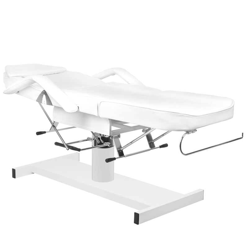 ActiveShop A-210 Hydraulic Beauty Bed White - full product view on a white background