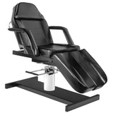 ActiveShop A-210C Hydraulic Pedicure Bed Black - full product view on a white background