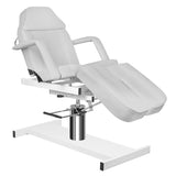 ActiveShop A-210C Hydraulic Pedicure Chair Grey - full product view at an angle on a white background