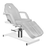 ActiveShop A-210C Hydraulic Pedicure Chair Grey - close-up of the upholstery and adjustment details