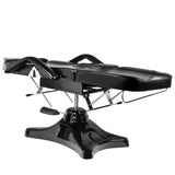 ActiveShop A-234 Hydraulic Beauty Bed Black - full product view on a white background
