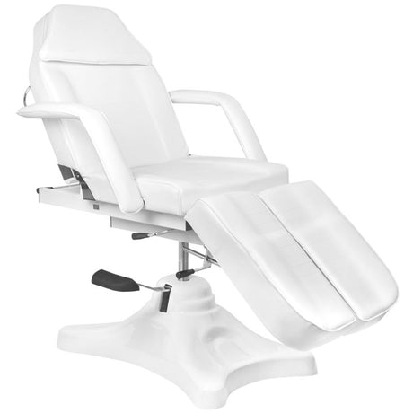 ActiveShop A-234C Hydraulic Pedicure Bed White - full product view on a white background