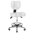 ActiveShop A-4299 Beauty Chair White - full product view at an angle on a white background