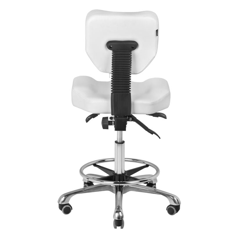 ActiveShop A-4299 Beauty Chair White - full product view on a white background
