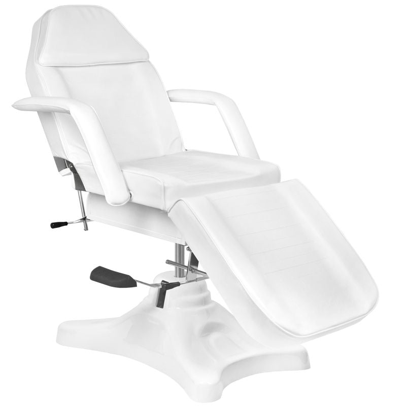 ActiveShop A234 Hydraulic Beauty Chair White - full product view at an angle on a white background