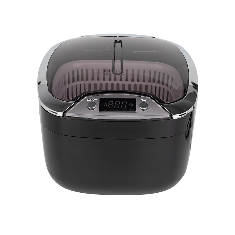 ActiveShop ACD-7920 Ultrasonic Cleaner 0.85L 55W Black - device housing and functional components shown on a white background