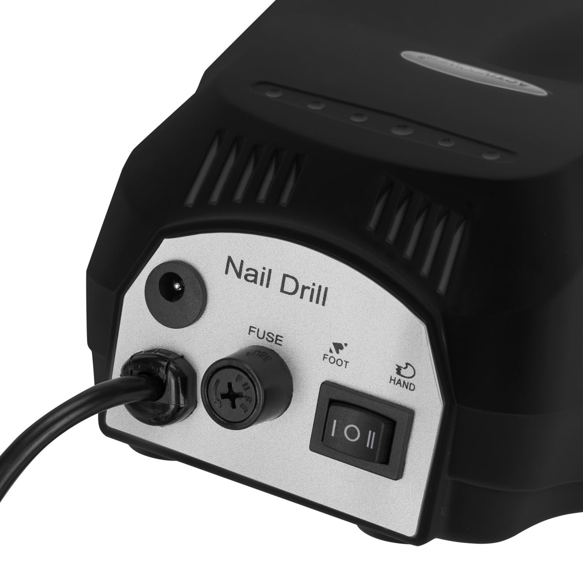 ActiveShop Activ Power Nail Drill J202 Black 65W - nail drill equipment isolated on a white background
