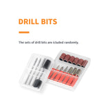 ActiveShop Activ Power Nail Drill JD500 White - dimensions and measurements shown