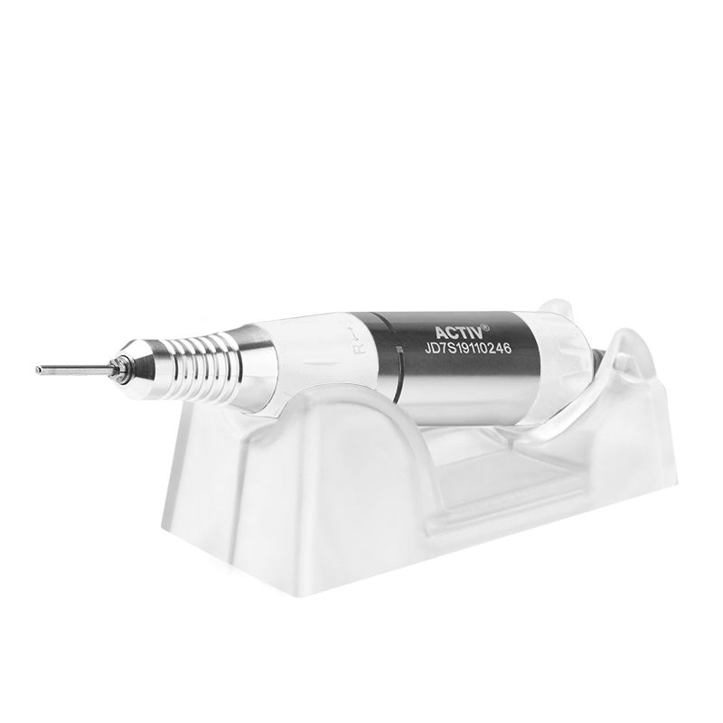 ActiveShop Activ Power Nail Drill JD700 White - nail drill with handpiece and accessories on a white background
