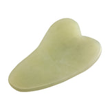 ActiveShop Activfizjo Jadeit Stone For Face Massage Gua Sha - isolated on a white background