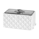 ActiveShop AD-3000 Ultrasonic Cleaner 0.45L 26W White - main unit with included components on a white background