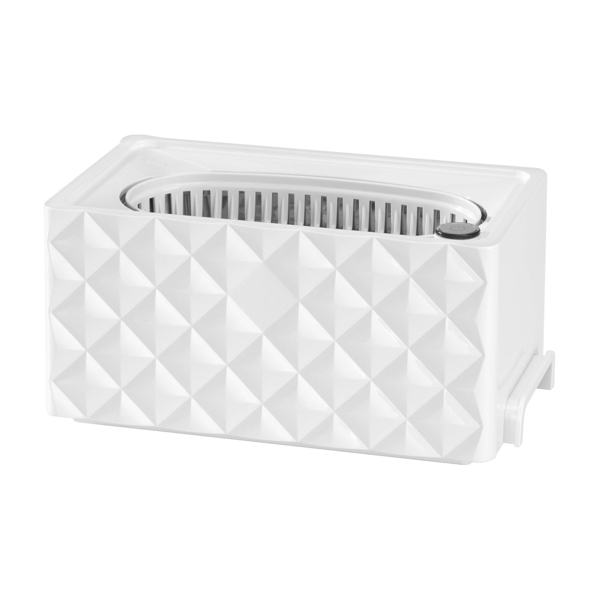 ActiveShop AD-3000 Ultrasonic Cleaner 0.45L 26W White - main unit with included components on a white background