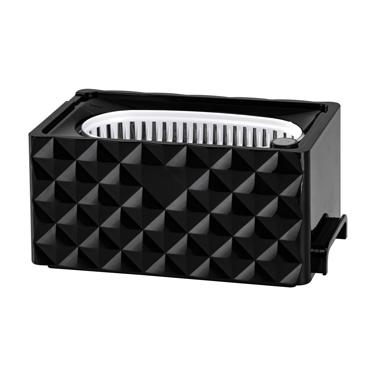 ActiveShop AD-3000 Ultrasonic Cleaner 0.45L 35W Black - device housing and functional components shown on a white background