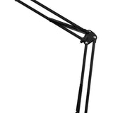ActiveShop All4Light Treatment LED Lamp Lashes Line 2 Black - LED treatment lamp with adjustable light arms on a white background