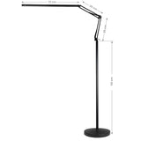 ActiveShop All4Light Treatment LED Lamp Lashes Line 2 With A Tripod Black - LED treatment lamp with adjustable light arms on a white background